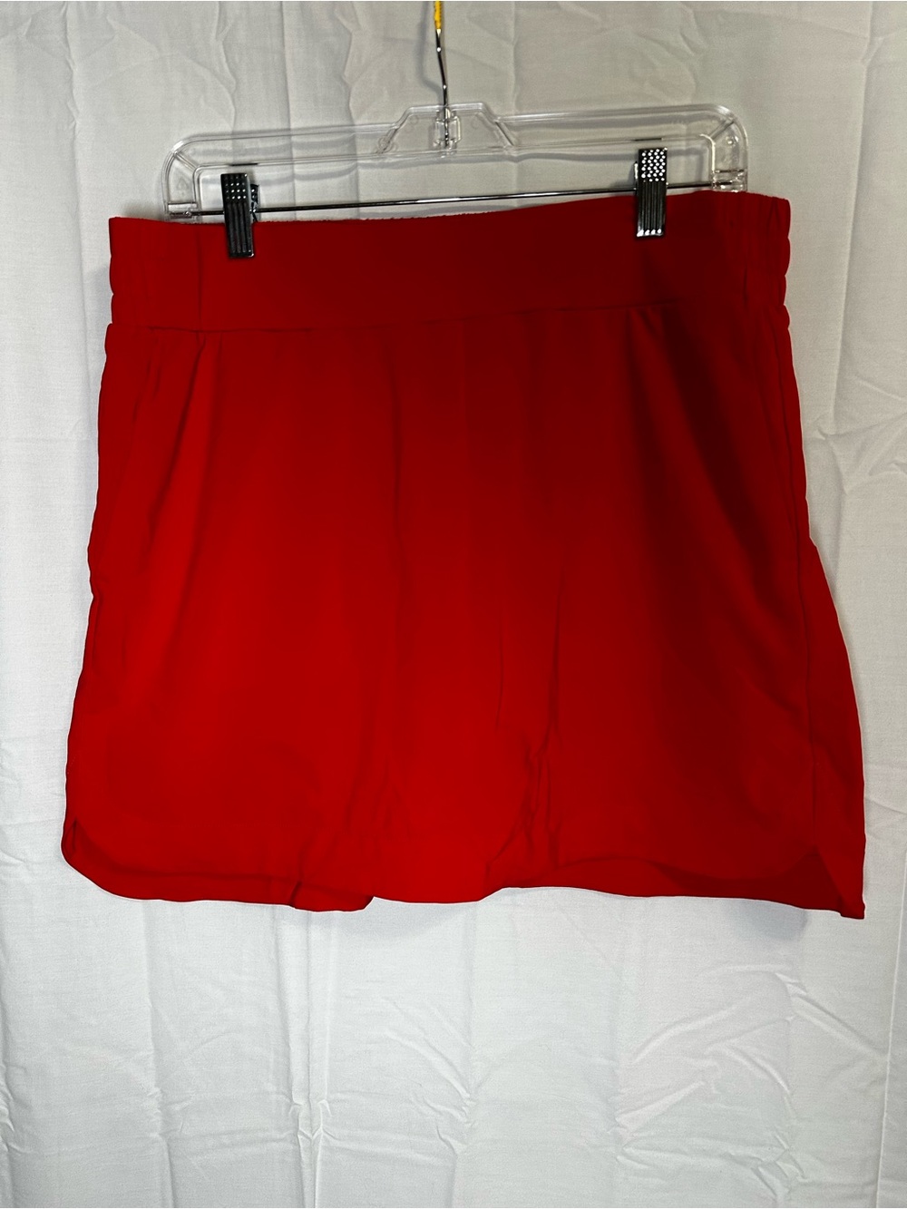 CRZ YOGA Red Women's Skort - Sporty Stretch Design